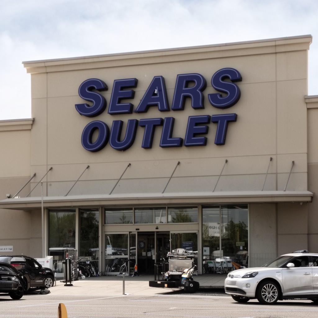 AI-generated illustration of Sears Outlet