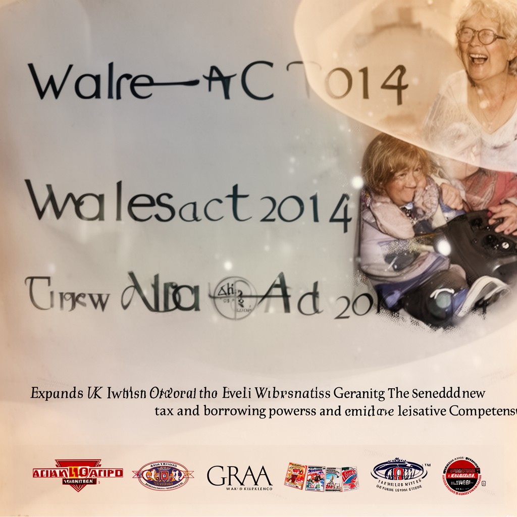AI-generated illustration of Wales Act 2014