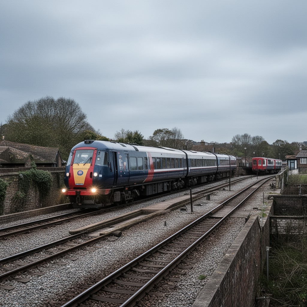 AI-generated illustration of Great Western Main Line