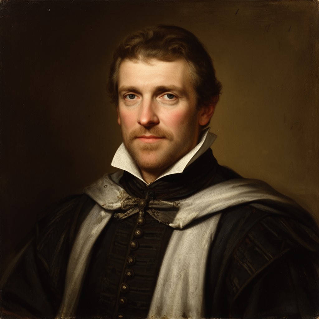 AI-generated illustration of George Wishart