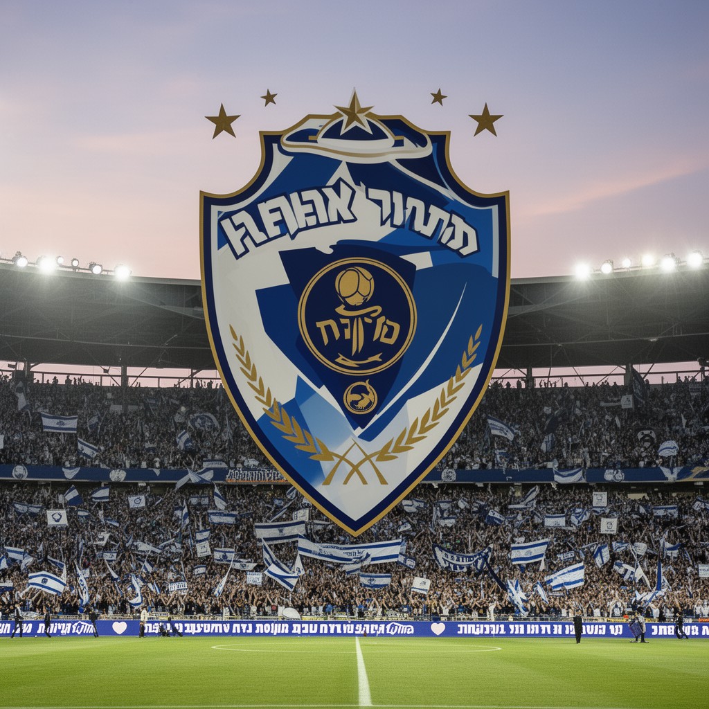AI-generated illustration of Hapoel Tel Aviv F.C.
