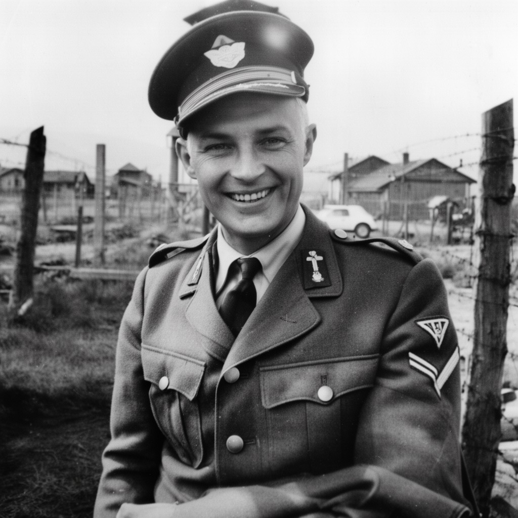 AI-generated illustration of Brigadier Glyn Hughes