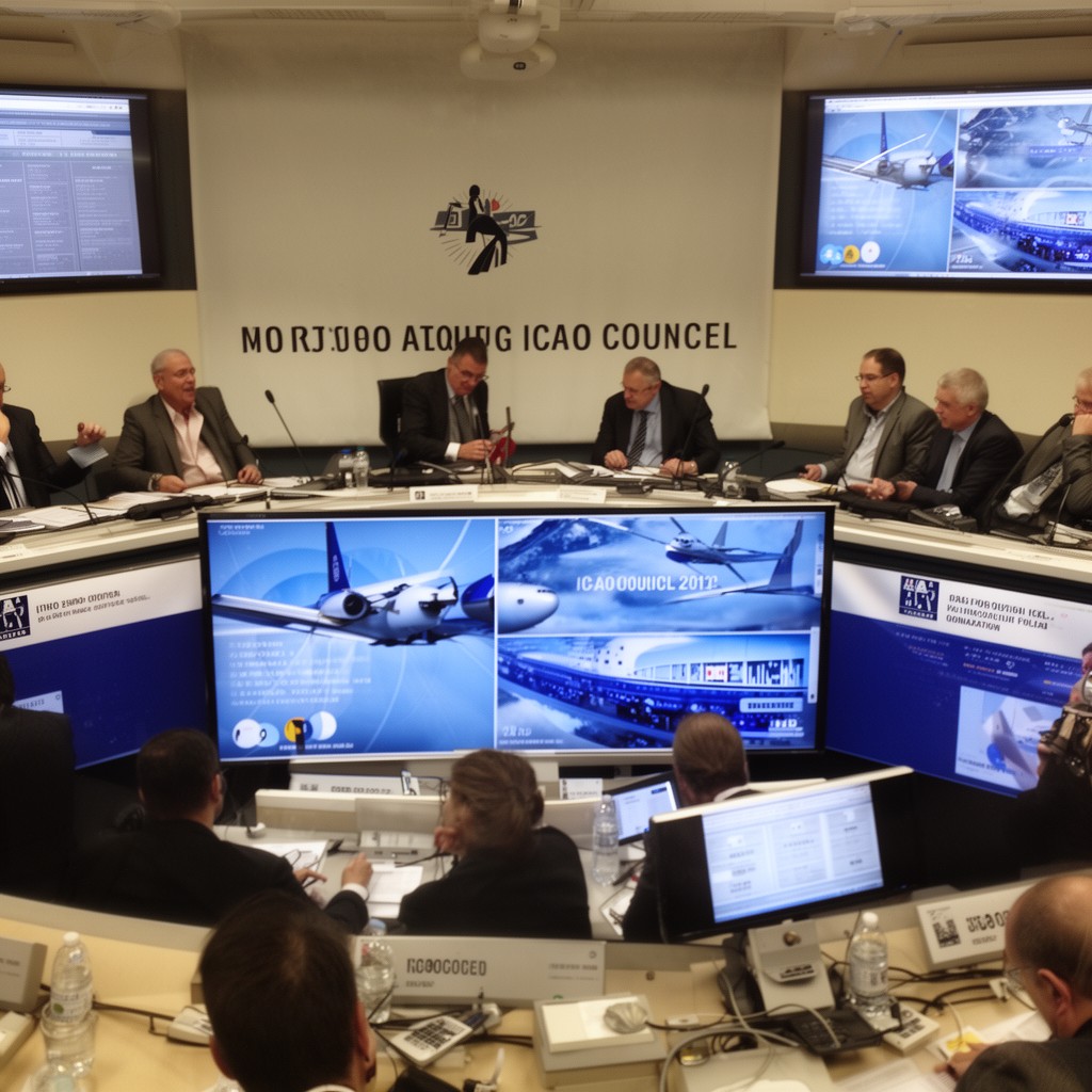 AI-generated illustration of ICAO Council
