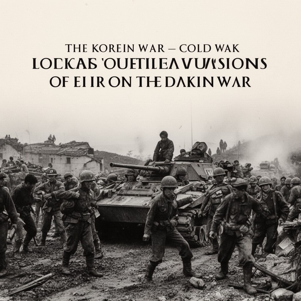 AI-generated illustration of Korean War