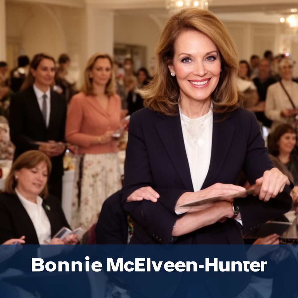 AI-generated illustration of Bonnie McElveen-Hunter