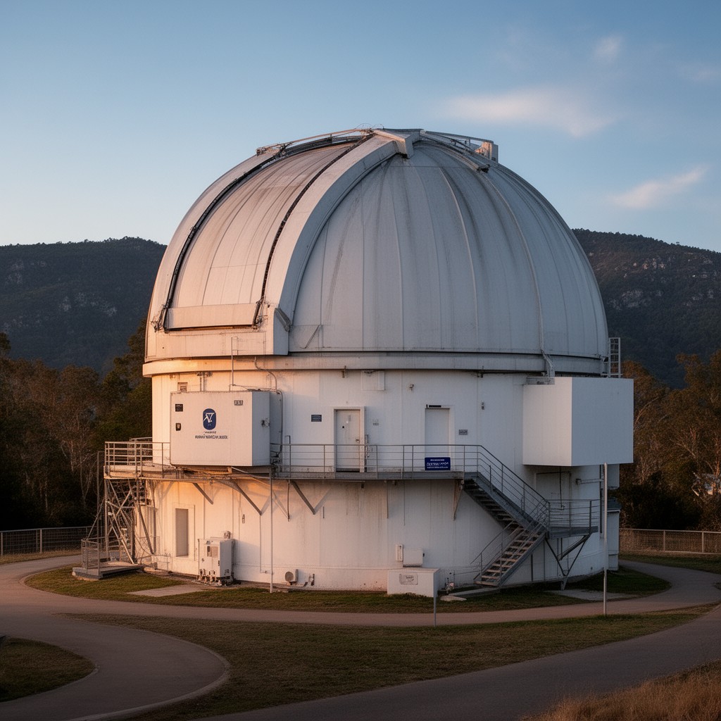 AI-generated illustration of ESO 3.6 m Telescope