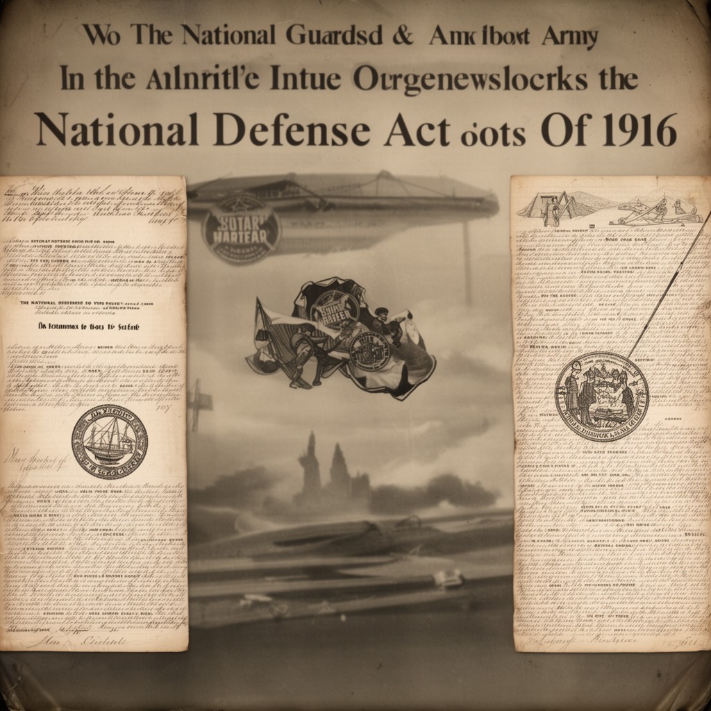 AI-generated illustration of National Defense Act of 1916