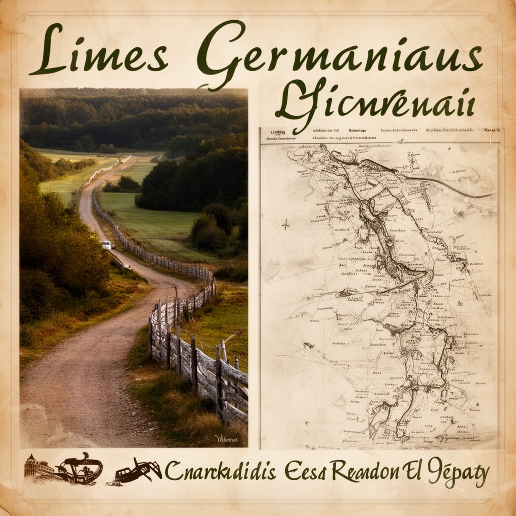 AI-generated illustration of Limes Germanicus