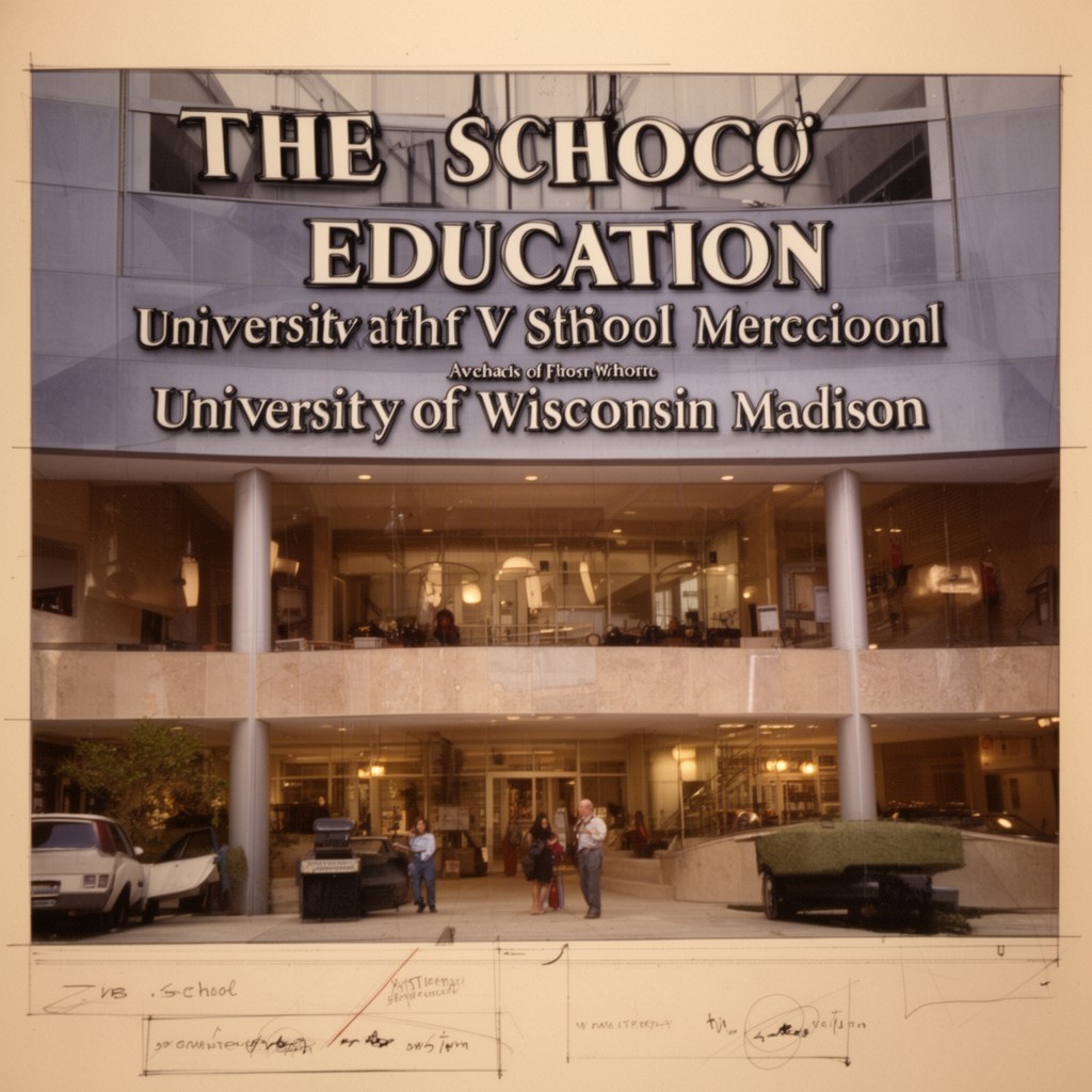 AI-generated illustration of School of Education