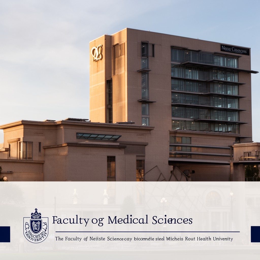 AI-generated illustration of Faculty of Medical Sciences