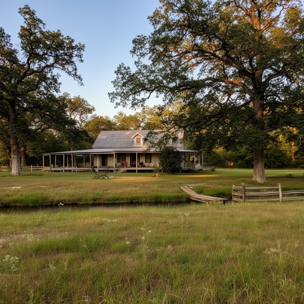 AI-generated illustration of Lyndon B. Johnson Ranch