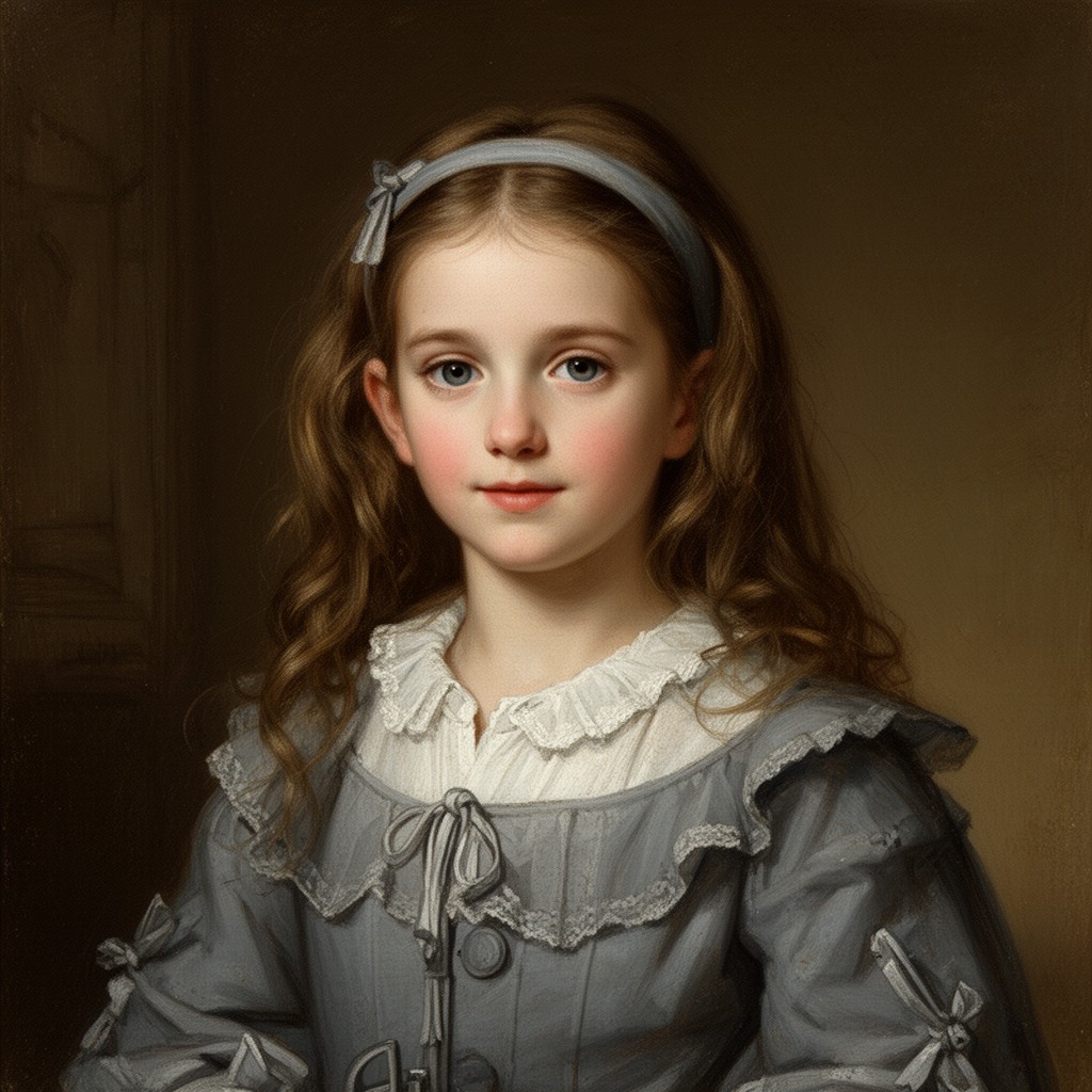 AI-generated illustration of Elizabeth Parris