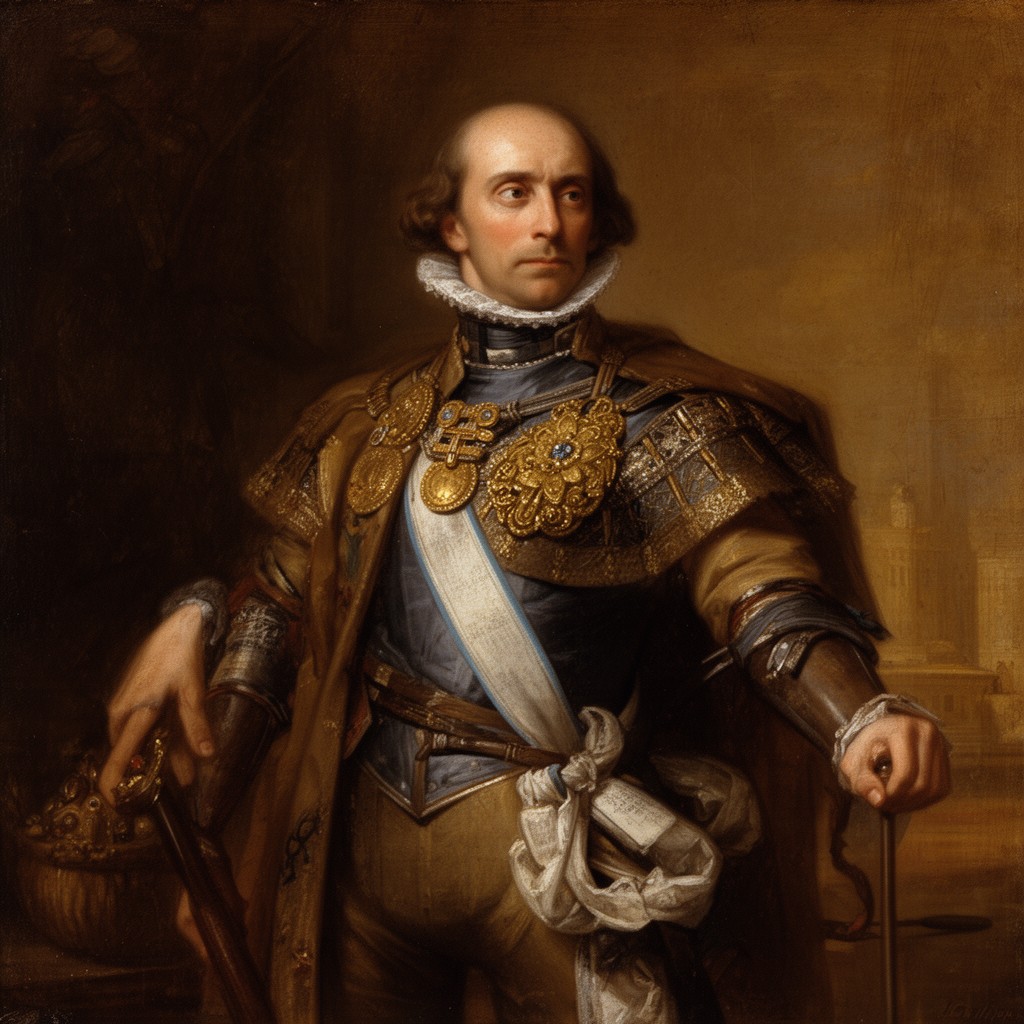 AI-generated illustration of Duke of Alba (governor-general)