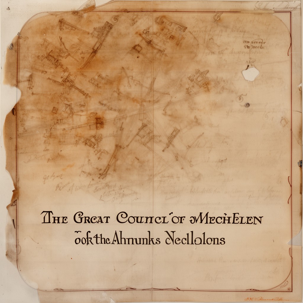 AI-generated illustration of Great Council of Mechelen
