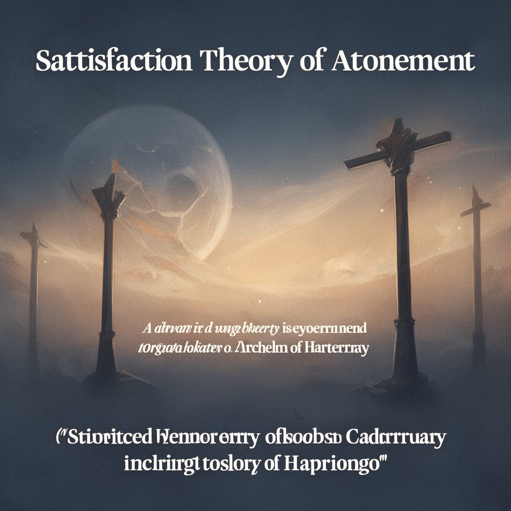 AI-generated illustration of satisfaction theory of atonement