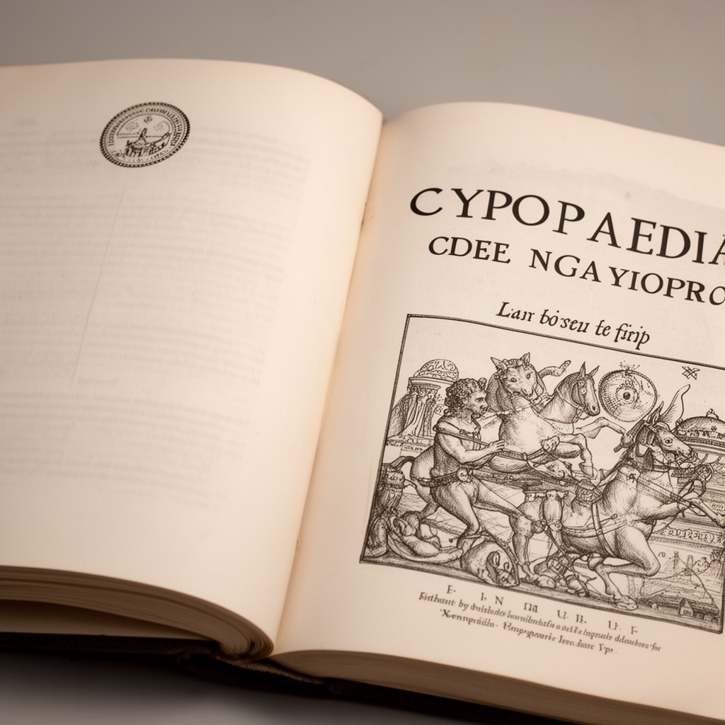 AI-generated illustration of Cyropaedia