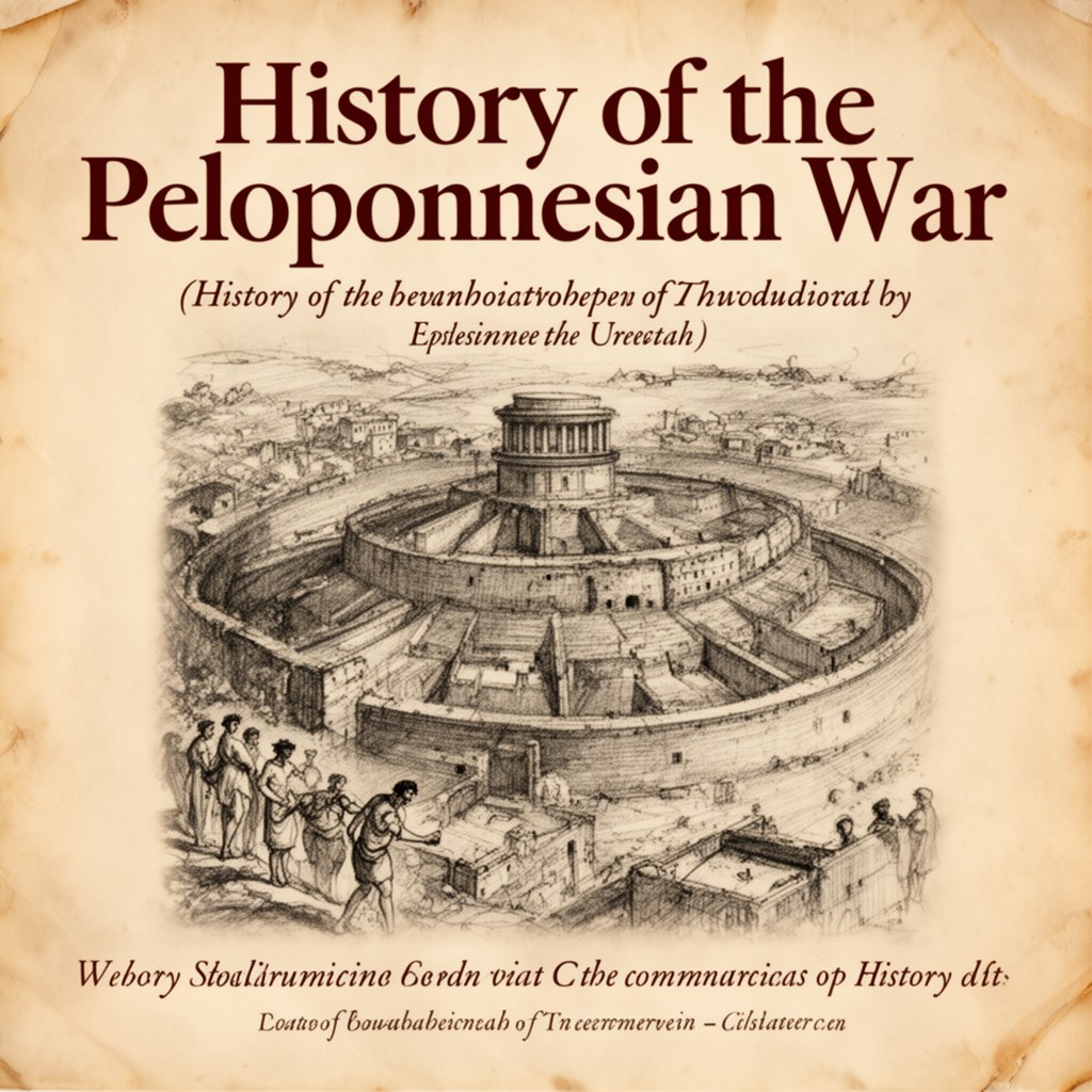 AI-generated illustration of History of the Peloponnesian War