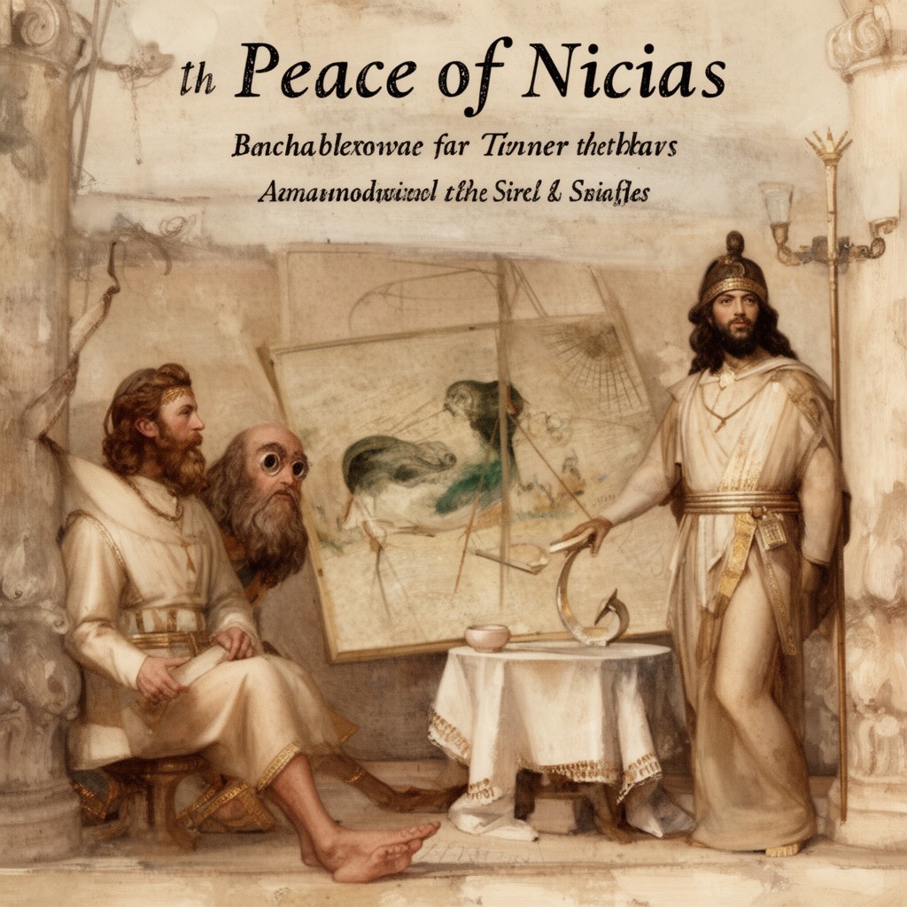 AI-generated illustration of Peace of Nicias