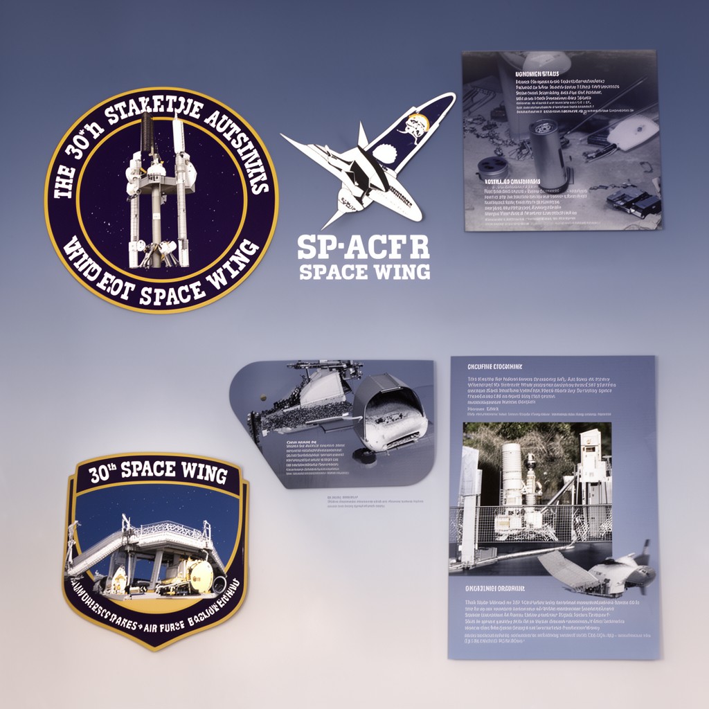 AI-generated illustration of 30th Space Wing