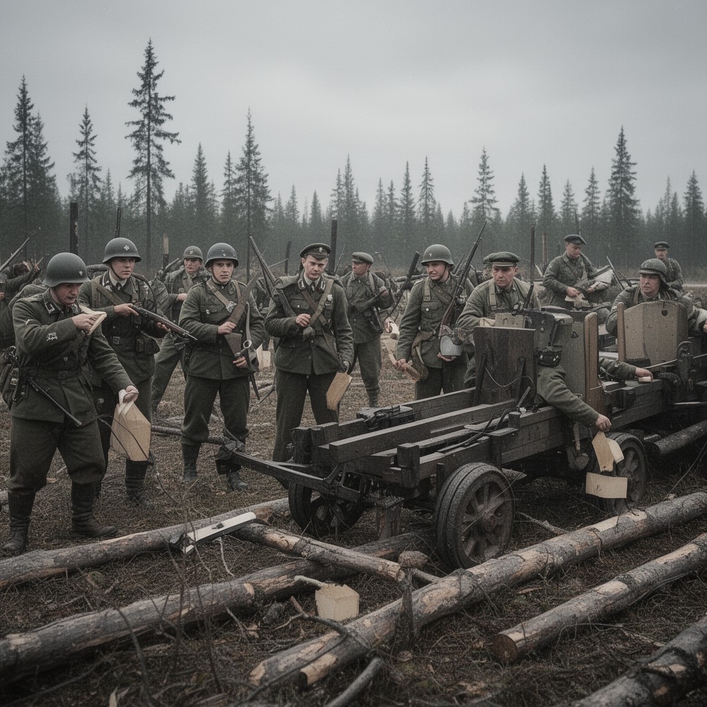 AI-generated illustration of Operation Birke