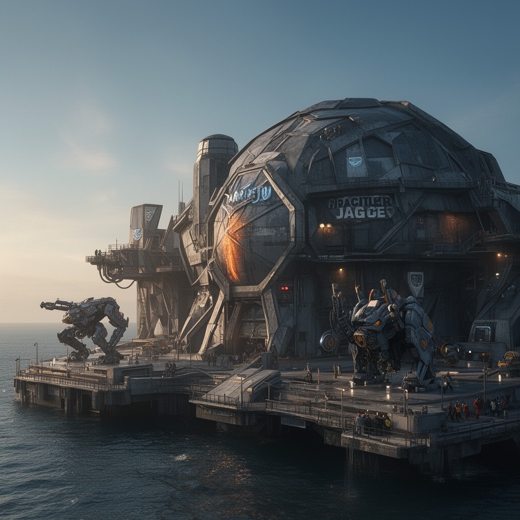 AI-generated illustration of Shatterdome
