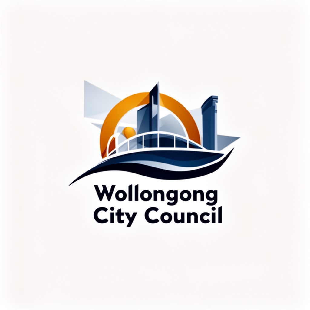 AI-generated illustration of Wollongong City Council
