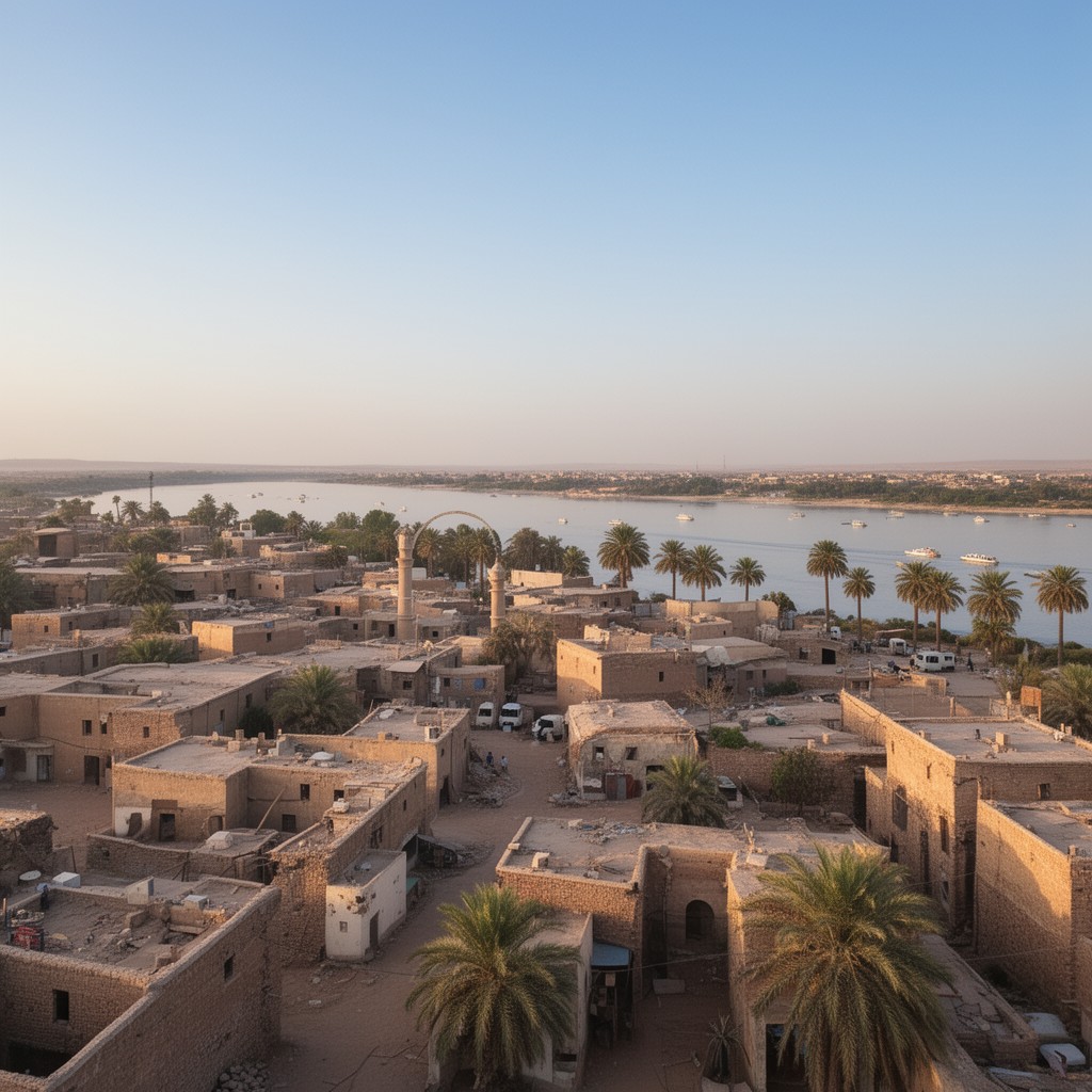 AI-generated illustration of al-Wasta