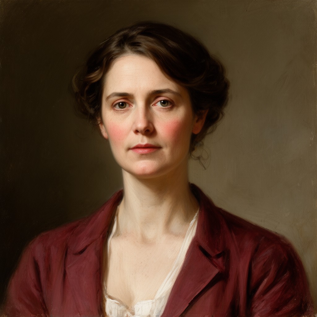 AI-generated illustration of Rose Mayer