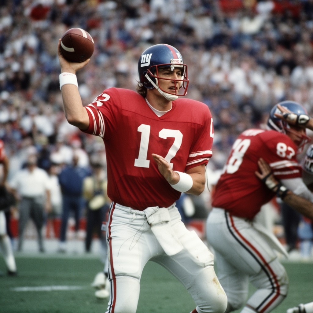 AI-generated illustration of Jeff Hostetler