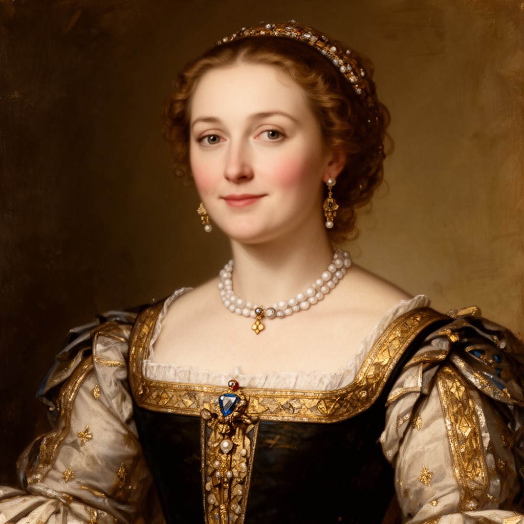 AI-generated illustration of Catherine Parr