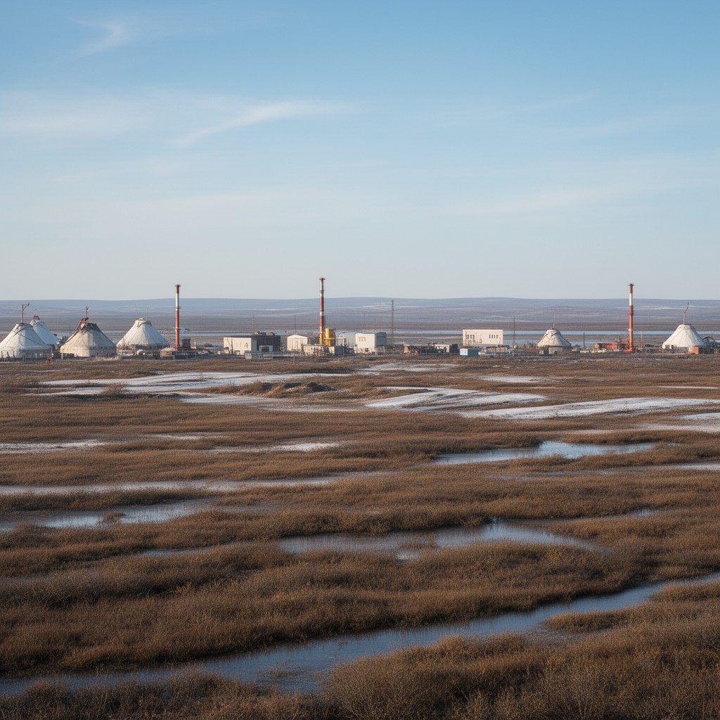 AI-generated illustration of Yamalo-Nenets Autonomous Okrug