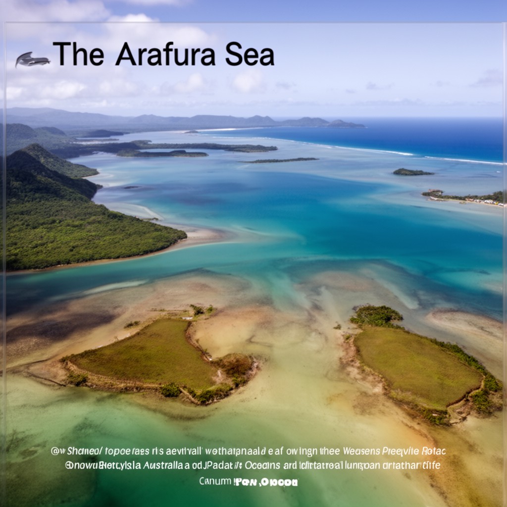 AI-generated illustration of Arafura Sea