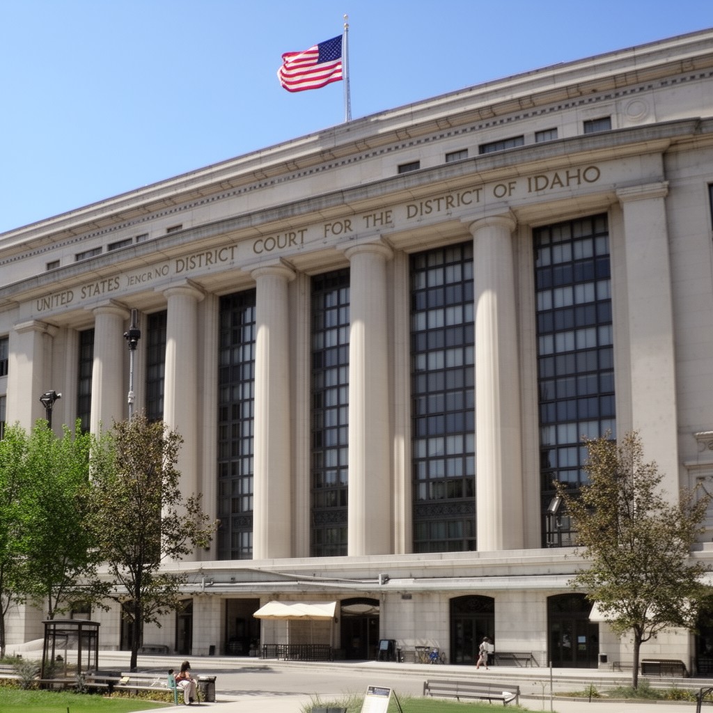 AI-generated illustration of United States District Court for the District of Idaho