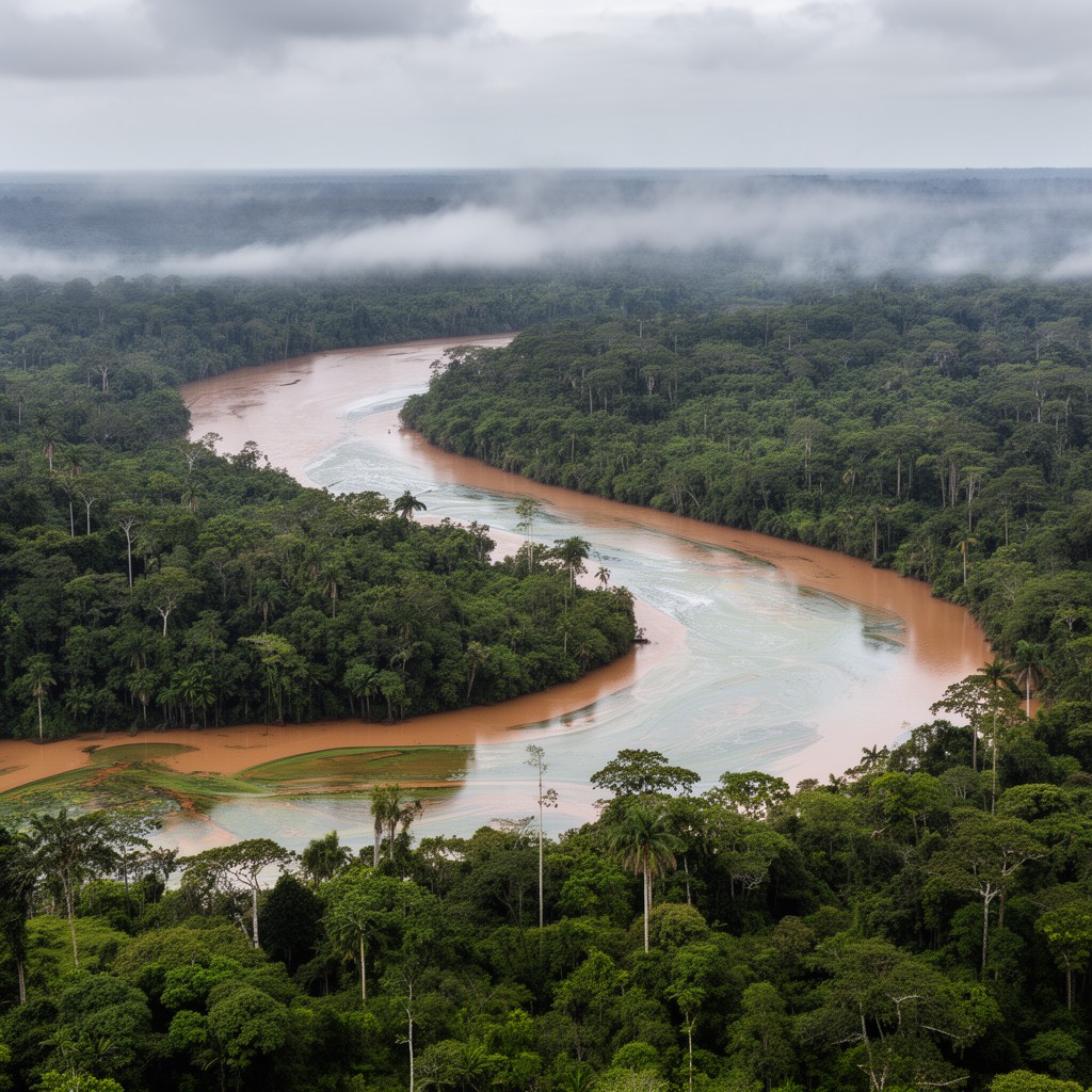AI-generated illustration of Orinoco Basin