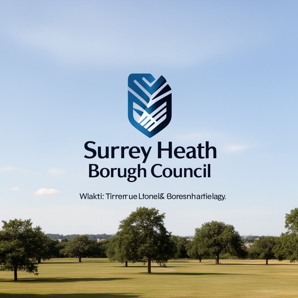 AI-generated illustration of Surrey Heath Borough Council