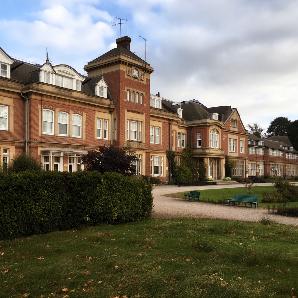 AI-generated illustration of Holton Park Girls' Grammar School