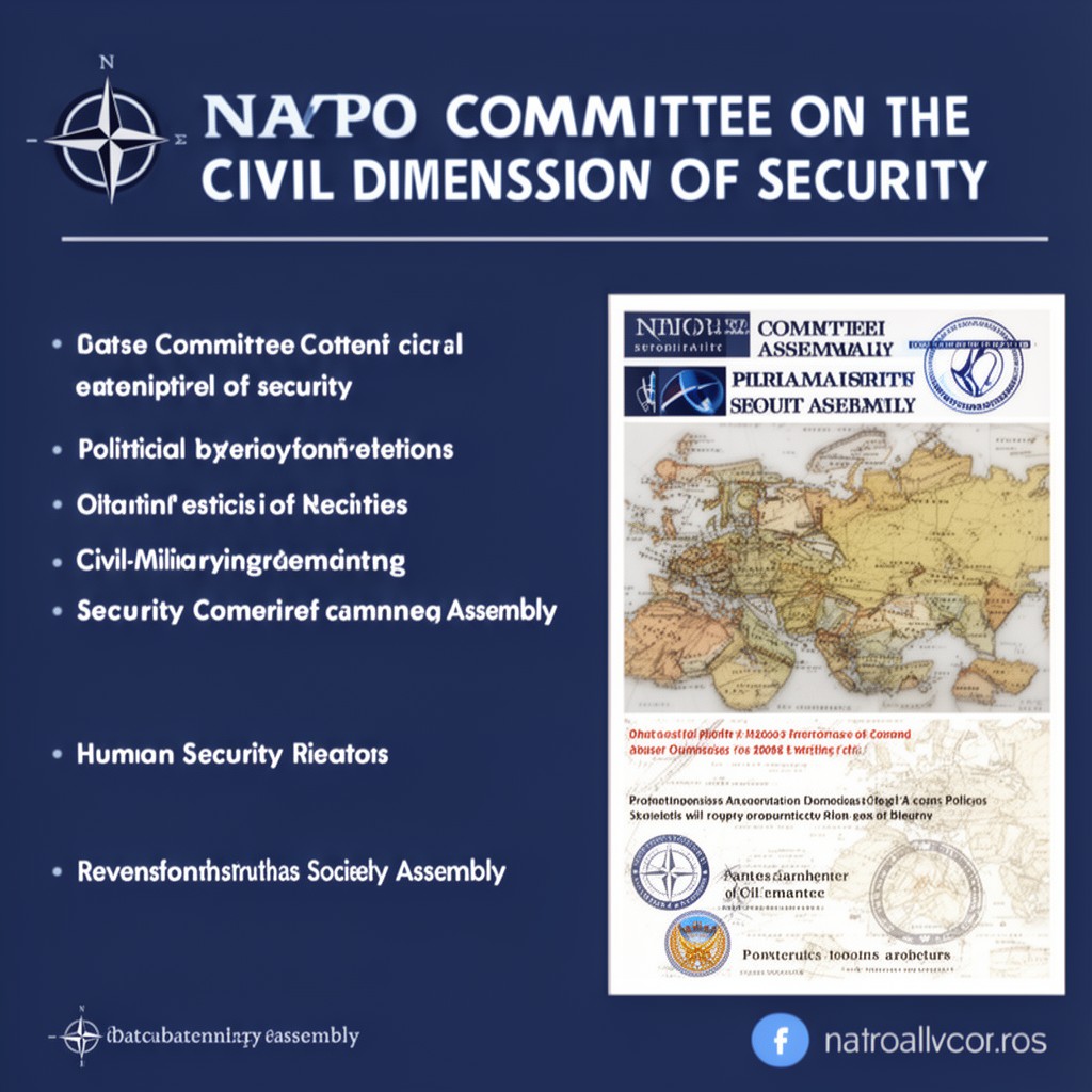 AI-generated illustration of Committee on the Civil Dimension of Security