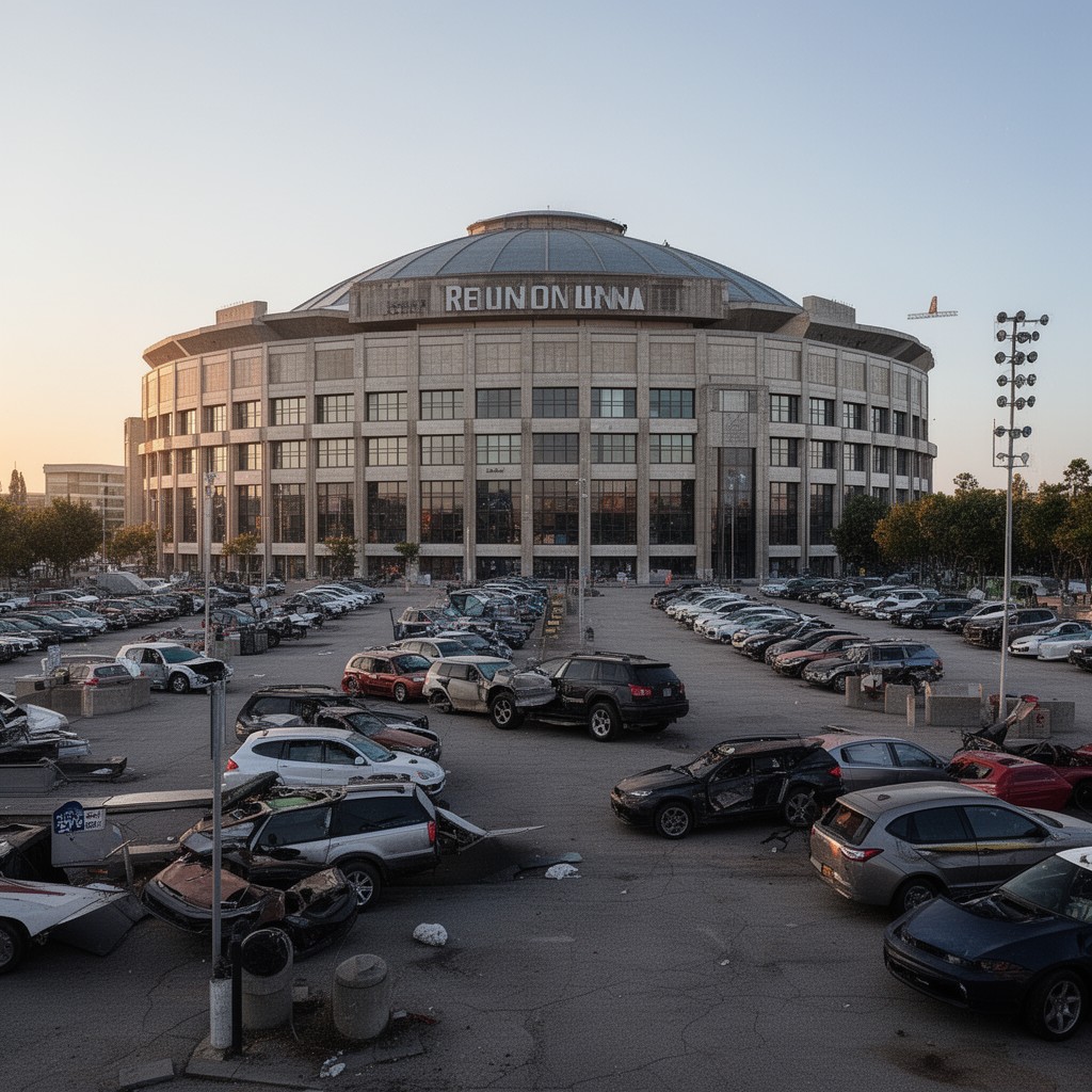 AI-generated illustration of Reunion Arena