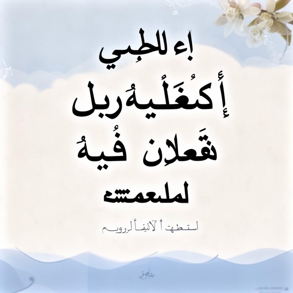 AI-generated illustration of Levantine Arabic