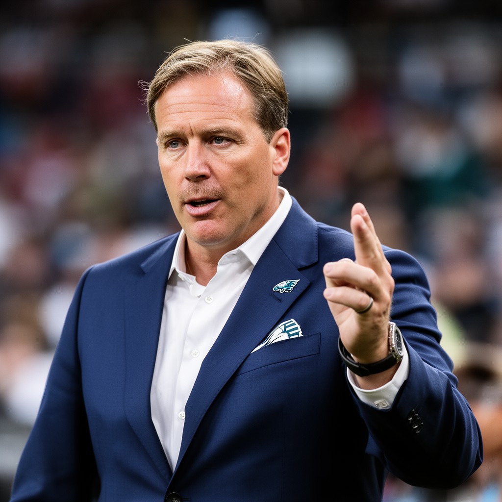 AI-generated illustration of Doug Pederson