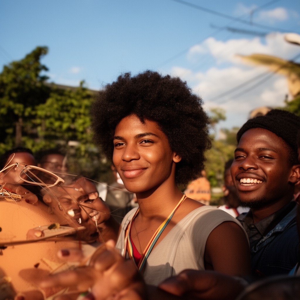 AI-generated illustration of Afro-Trinidadian and Tobagonian