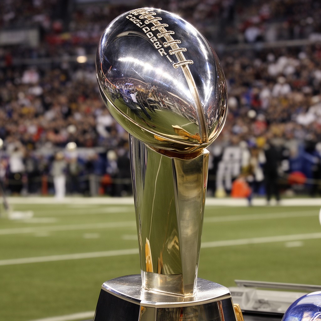 AI-generated illustration of Vince Lombardi Trophy