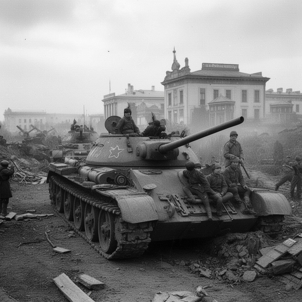 AI-generated illustration of Red Army Reserve Front