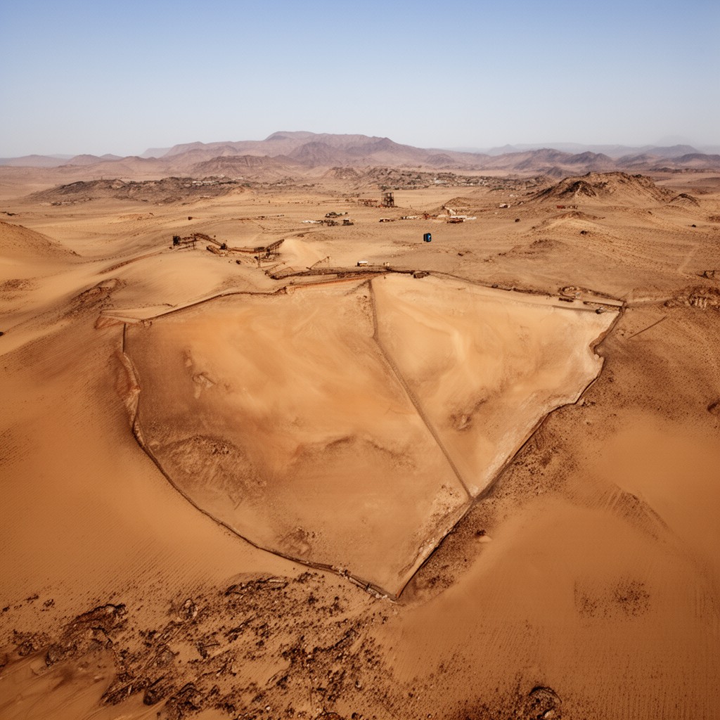 AI-generated illustration of Arabian Peninsula