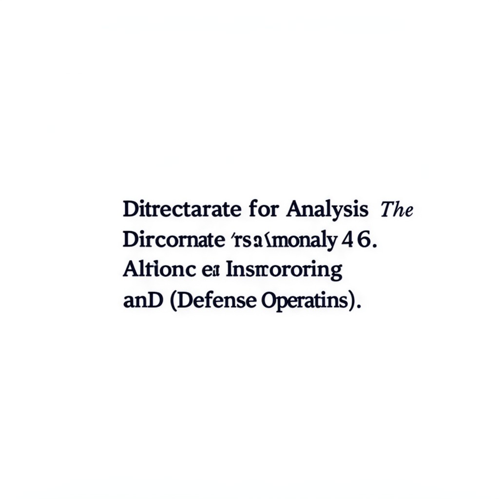 AI-generated illustration of Directorate for Analysis