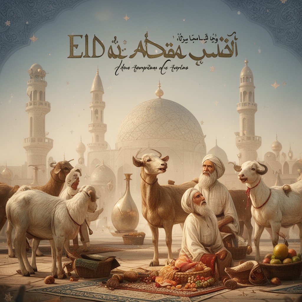 AI-generated illustration of Eid al-Adha