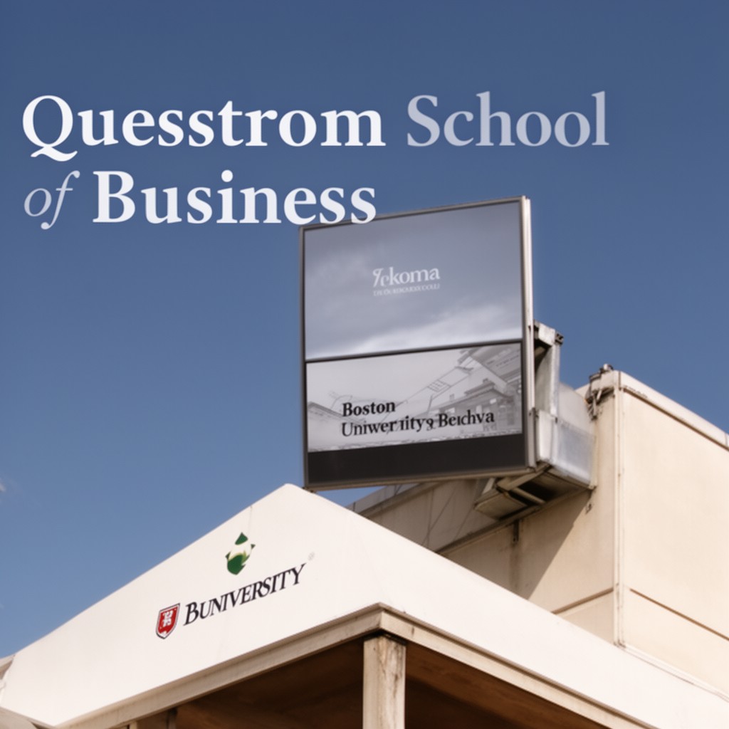 AI-generated illustration of Questrom School of Business