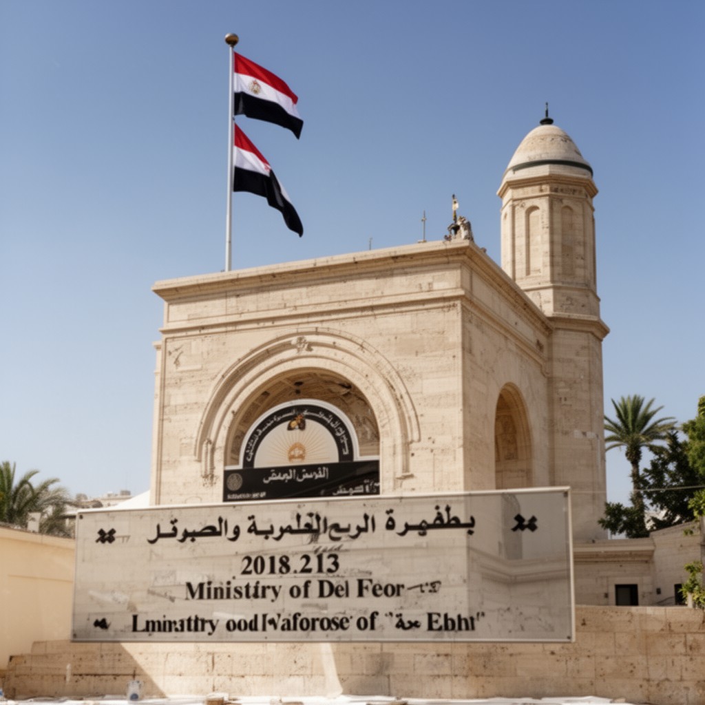 AI-generated illustration of Ministry of Defense of Egypt