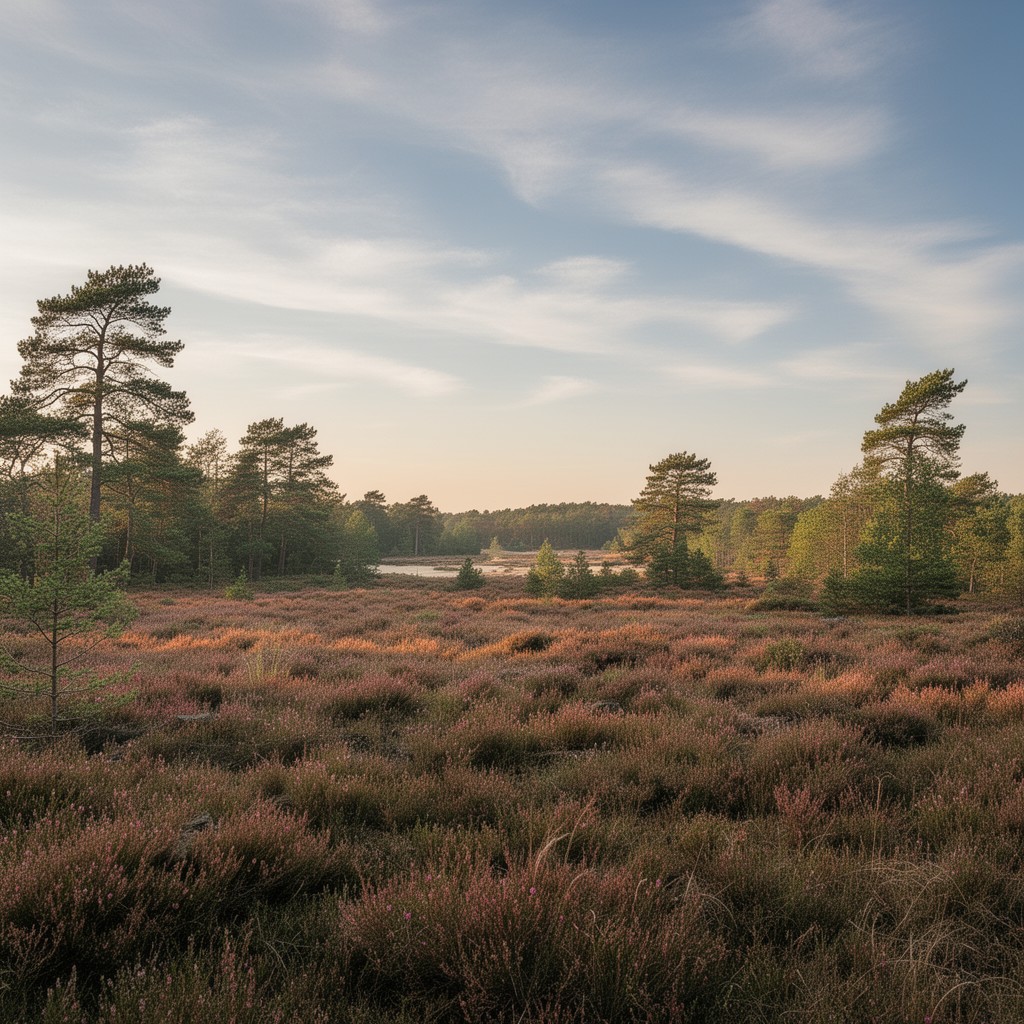 AI-generated illustration of Veluwe National Park