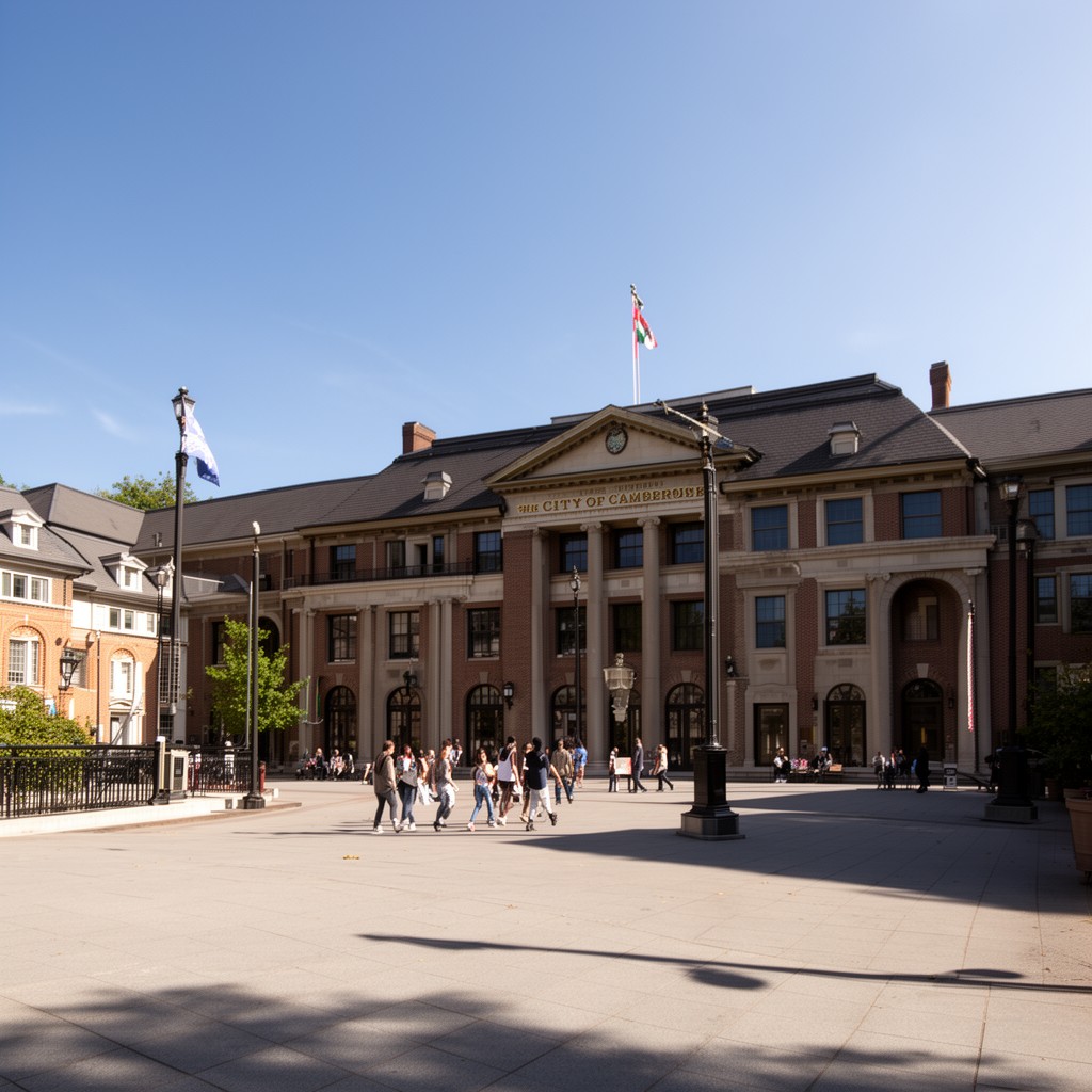 AI-generated illustration of City of Cambridge government